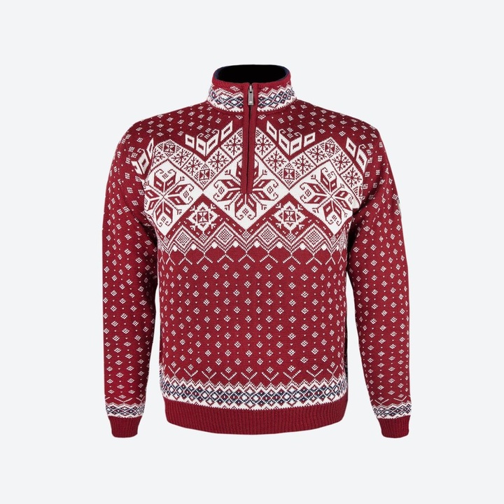 Sweater Kama 4082 124 dark  red