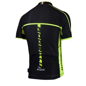 Ultraleicht Radsport Dress Rogelli UMBRIA 2.0 mit kurz Ärmeln, schwarz-reflektierende gelb 001.247., Rogelli