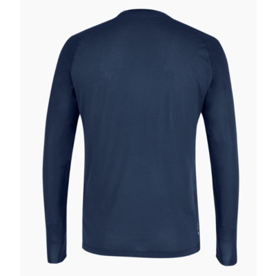 Herren-Thermo t-shirt Salewa Seceda Trocken langarm tee marineblauer Blazer 28243-3960, Salewa