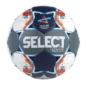 Handball Ball Select HB Ultimate Replica Champions League Men grau blue, Select
